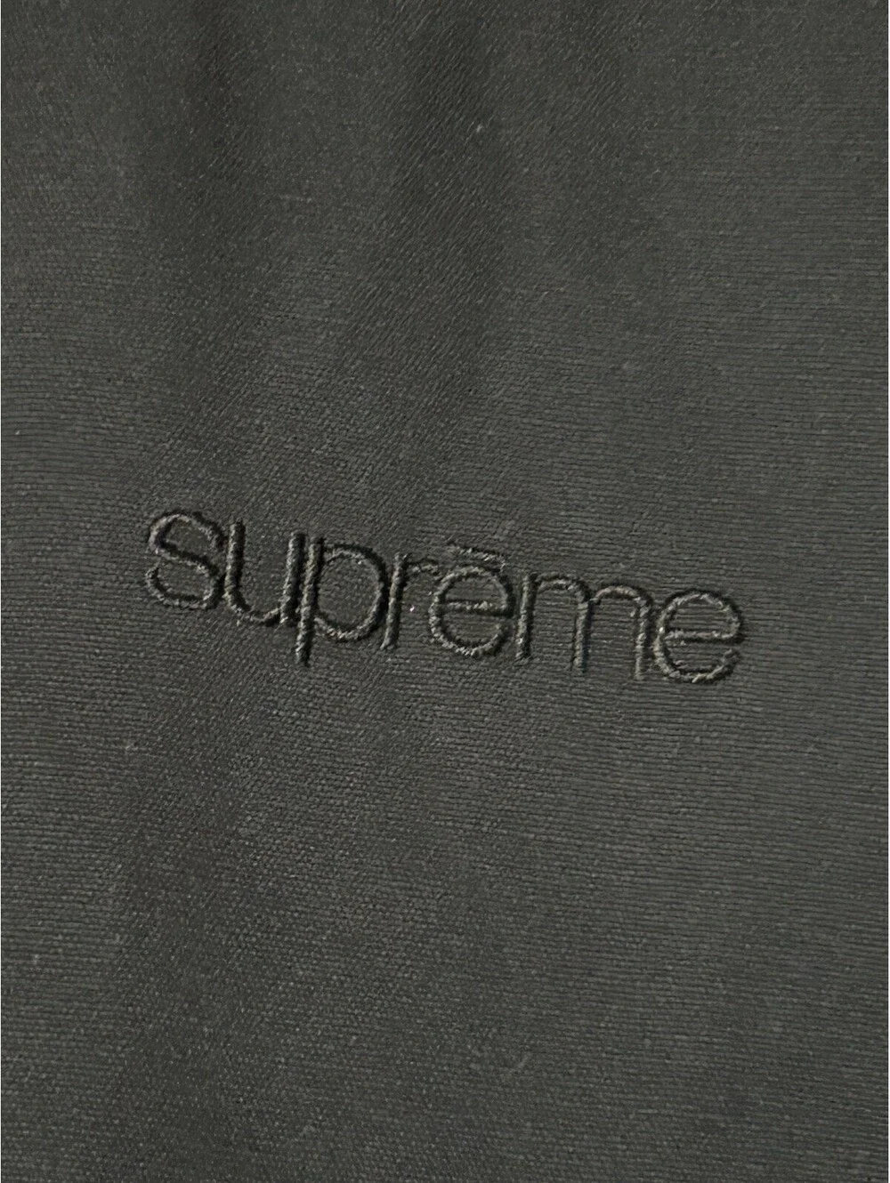 Supreme Hooded Utility Jacket Black FW25 size XL Nice Coat